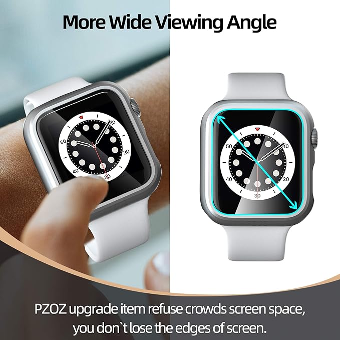 Anank Watch 41MM Glass with Case | Silver Anank Watch 41MM Glass with Case | Silver